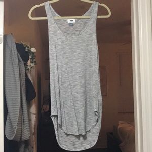 Black & White Striped Old Navy Tank Size XS